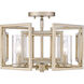 Marco 4 Light 16 inch White Gold Flush Mount Ceiling Light